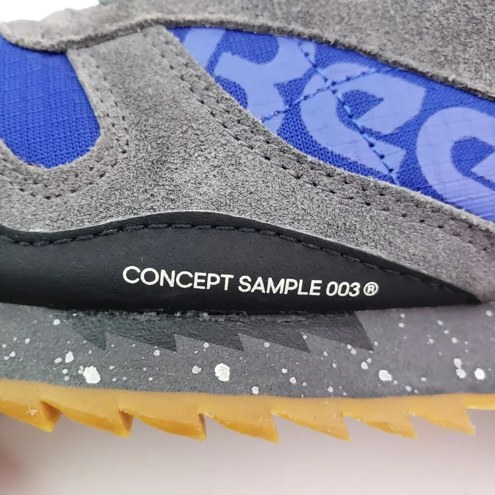 Reebok Classic Concept Sample Ripple Mens Size 10.5 Gray Blue Suede Sneaker Shoe